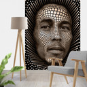 Fotobehang Ben Heine - Circlism - Bob Marley