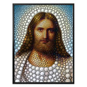 Plakat Ben Heine - Circlism: Jezus Chrystus