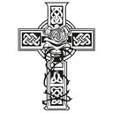 Wallsticker Keltisk kors