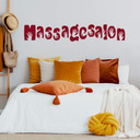 Muursticker Massagesalon