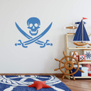 Wallsticker - Pirat symbol