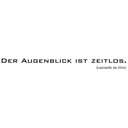Wandtattoo Der Augenblick ist zeitlos