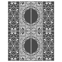 Rozdzielacz pokoju, ekran, wiszący ekran prywatności Mandala ornament