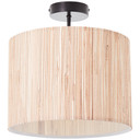 Deckenleuchte Valentin, braun, 32 x 30 cm, Metall Deckenlampe, dimmbar