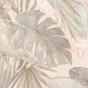 Tropikalne liście w dżungli pastelowa Fototapeta - Bloomery Decor