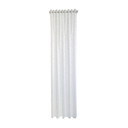 Homing Vorhang mit verdeckten Schlaufen Keela weiß -  2.45 x 1.4 m