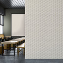 tapeta 3D wzór kostki jasnoszary biały - geometryczna tapeta z włókniny nowoczesna