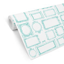 Tapet med mønster - Frame Your Life - mint