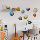 Wallsticker - Michel Agullo - Planetsæt