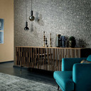 Erismann Vliesbehang Casual Chic Grijs