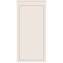 Vægpaneler vægbeklædning beige med ramme