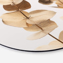 Tableau sur alu-Dibond 1X Studio - Eucalyptus doré - Rond