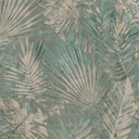 Jungle behang groen blauw PVC-vrij - vliesbehang palmbomen petrol by A.S. Création 386382