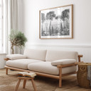 Poster Idyllisch plantenlandschap - Ms Tiff