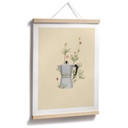 Plakat Frida Floral Studio - Mocha Floral