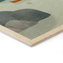 Houten Wanddecoratie Maritiem Kustmotief met Vuurtoren - Oliver Robins