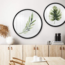 Plakat Kvilis - Liść Monstera - Okrągły
