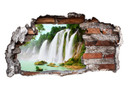 3D Wallsticker blå lagune