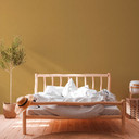 A.S. Création teksturowana tapeta odklejana i przyklejana #Hygge tapeta włókninowa żółta