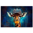 Canvasbillede, Giraf Pop Art