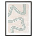 Plakat artystyczny - Abstracto Twist - uplusmestudio