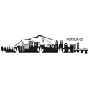 Sticker mural - Portland Skyline