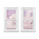 3D Wallsticker dobbeltvindue - Skyer
