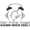 Wandtattoo Der frühe Vogel kann mich mal 2