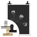 Patelnia plakatowa - trio Tulip