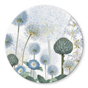 Tableau sur verre Sir Edward - Pré sauvage bleu
