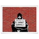 Plakat Banksy - Zachowaj monety