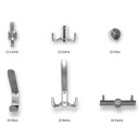 Wandtattoo Benvenuti + 5 Haken
