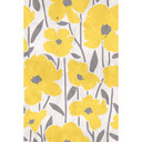 Fotomural Paredes de Patel 3 Flower Market 4 amarillo, gris