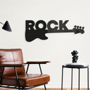Dekoracja ścienna gitara rock - dekoracja akrylowa