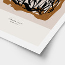 Plakat Black Brushstrokes - Imagine Yoko - Treechild