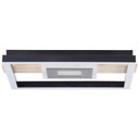 Deckenleuchte Aras, braun, 27,5 x 29,5 cm, Metall Lampe