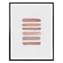 Plakat Orara Studio - Dusty Rose Stripes