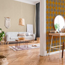 Kremowa tapeta z włókniny, tapeta z włókniny New Walls Cosy & Relax od A.S. Création 