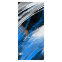 Türfolie Blaue Pinselstriche abstrakt - Cheney