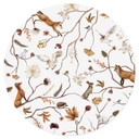 Wandtattoo Waldtiere im Herbst - Kikki Belle - Rund