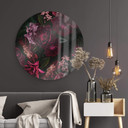Tableau sur verre UN Designs - Fleur de Paris