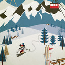 Tapet - Mickey Alpine - 200 x 250 cm