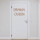 Dekoracja MDF z napisem 3D Drama Queen