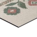 Tableau I may be wrong avec Motif Brodé Floral - Magnusson - Alu-Dibond