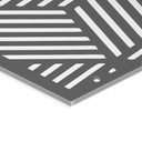 Rozdzielacz pokoju, parawan, wiszący ekran prywatności Geometryczne Próbki - rozszerzalne diamenty