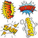Wallsticker -  Comic Soundeffects (Set)
