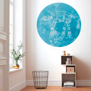 Selbstklebende Vlies Fototapete - Star Wars AT-AT - 125 x 125 cm