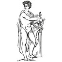 Sticker mural - Apollon