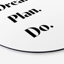 Tableau sur alu-Dibond rond 1X Studio - Dream Plan D
