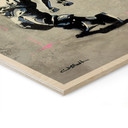 Houten Wanddecoratie Danser Streetart Freedom Within - Habib